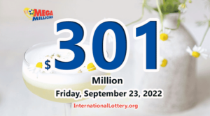 2 位赢家获得了 100 万美元的奖金；Mega Millions 头奖提升至 3.01 亿美元。
